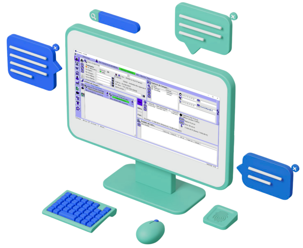 logiciel gestion commerciale CRM