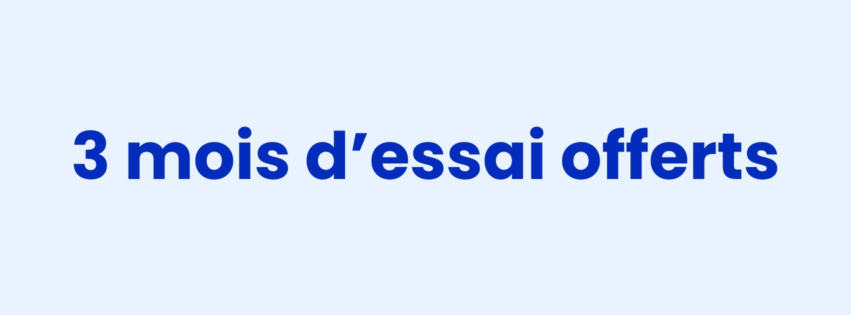 3 mois